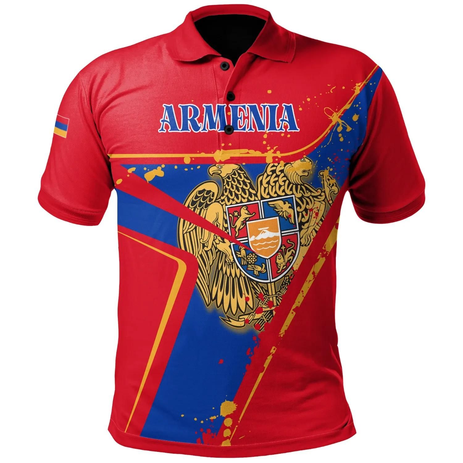 Armenia Polo Shirt - The Pride of Armenia - BN23 Armenia Polo Shirt - The Pride of Armenia - BN23