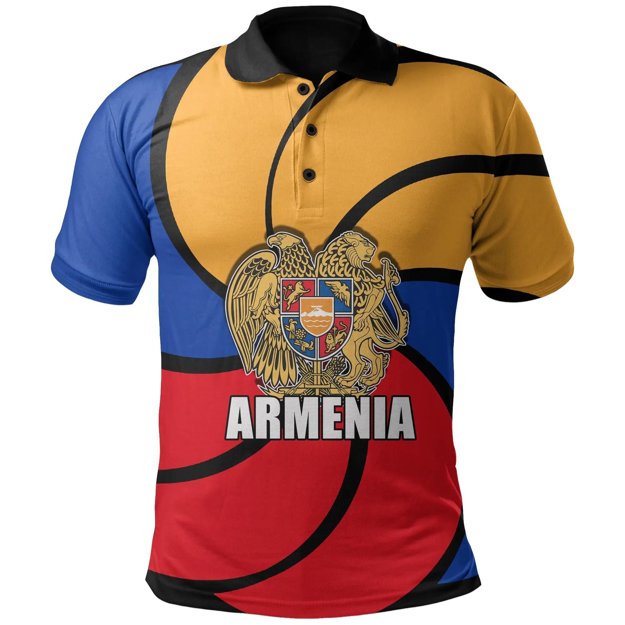 Armenian symbol of Eternity Flag Polo Shirt TH4 Armenian symbol of Eternity Flag Polo Shirt TH4