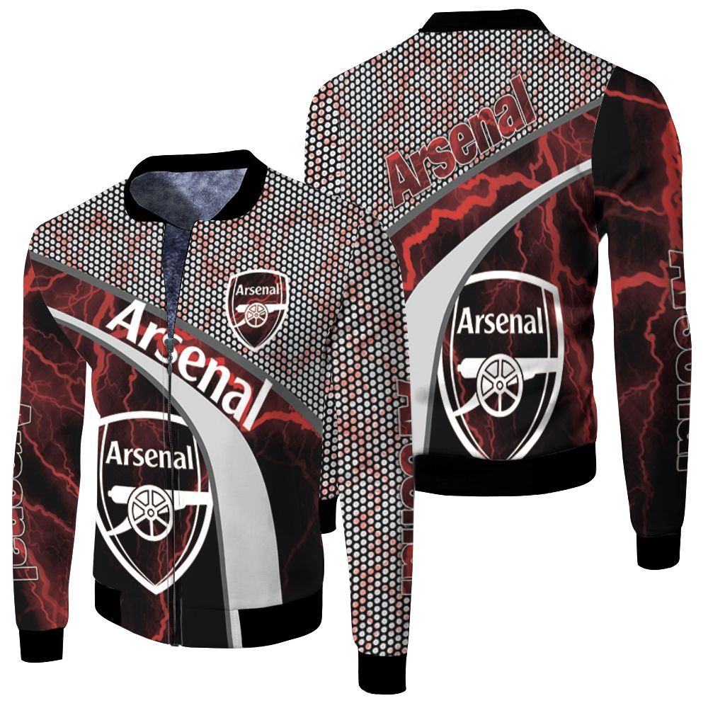 Arsenal Fc For Fans 3D Bomber Jacket Arsenal Fc For Fans 3D Bomber Jacket