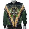 Aston Ireland Bomber Jacket - GD Irish Legend Shamrock V Tie-Dye A7 Bomber Jacket