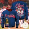 Atlanta Braves 2021 World Series Champions 3D Bomber Jacket