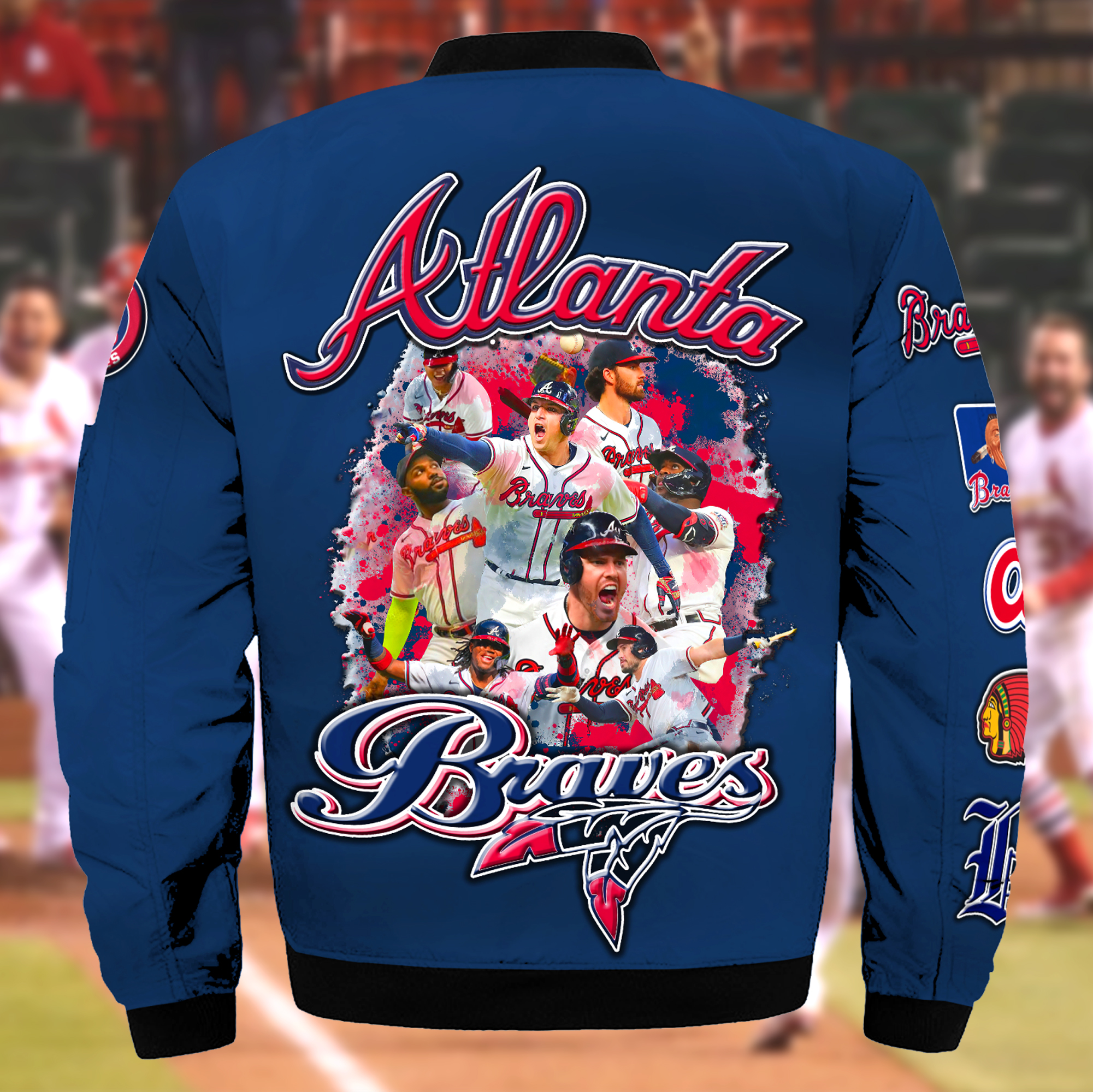 Atlanta Braves World Series 2021 Champions Bomber Jacket Atlanta Braves World Series 2021 Champions Bomber Jacket