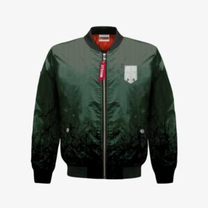 Attack On Titan Survey Corps Bomber Jacket Custom AOT Clothes Cosplay Costumes Bomber Jacket