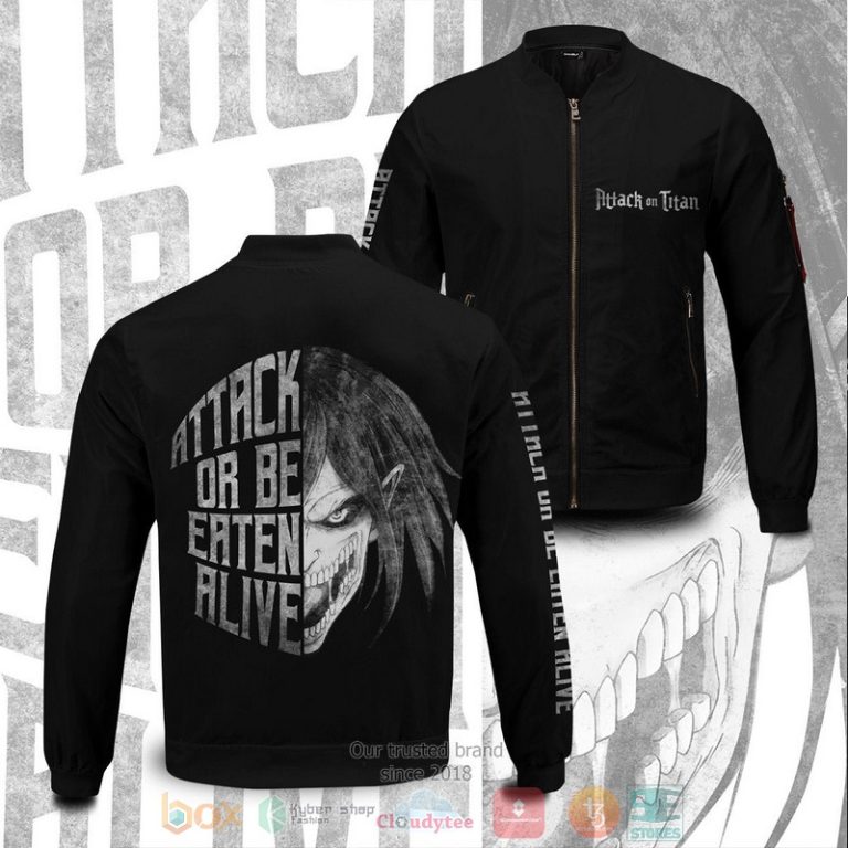 Attack-Or-Be-Eaten-Alive-Bomber-Jacket-1