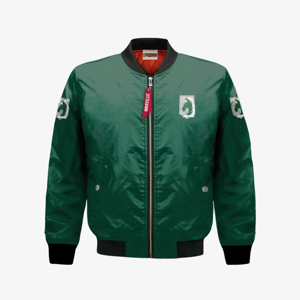 Attack on Titan Military Police Regiment Bomber Jacket Cosplay Costumes Bomber Jacket Attack on Titan Military Police Regiment Bomber Jacket Cosplay Costumes Bomber Jacket
