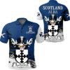 Auchinleck Scottish Family Crest Scotland Special Polo Shirt - Golf Shirt A7
