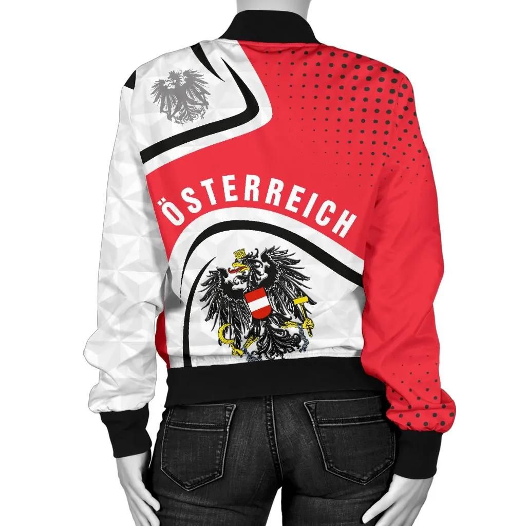 Austria-Womens-Bomber-Jacket-Austrian-Coat-Of-Arms-and-Flag-BN18-Bomber-Jacket-1