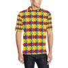 Autism Awareness Pattern Print Design 03 Men Polo Shirt