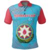 Azerbaijan Polo Shirt With Special Map K5