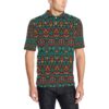 Aztec Pattern Print Design 04 Men Polo Shirt