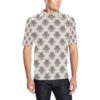 Aztec Wolf Pattern Print Design 01 Men Polo Shirt
