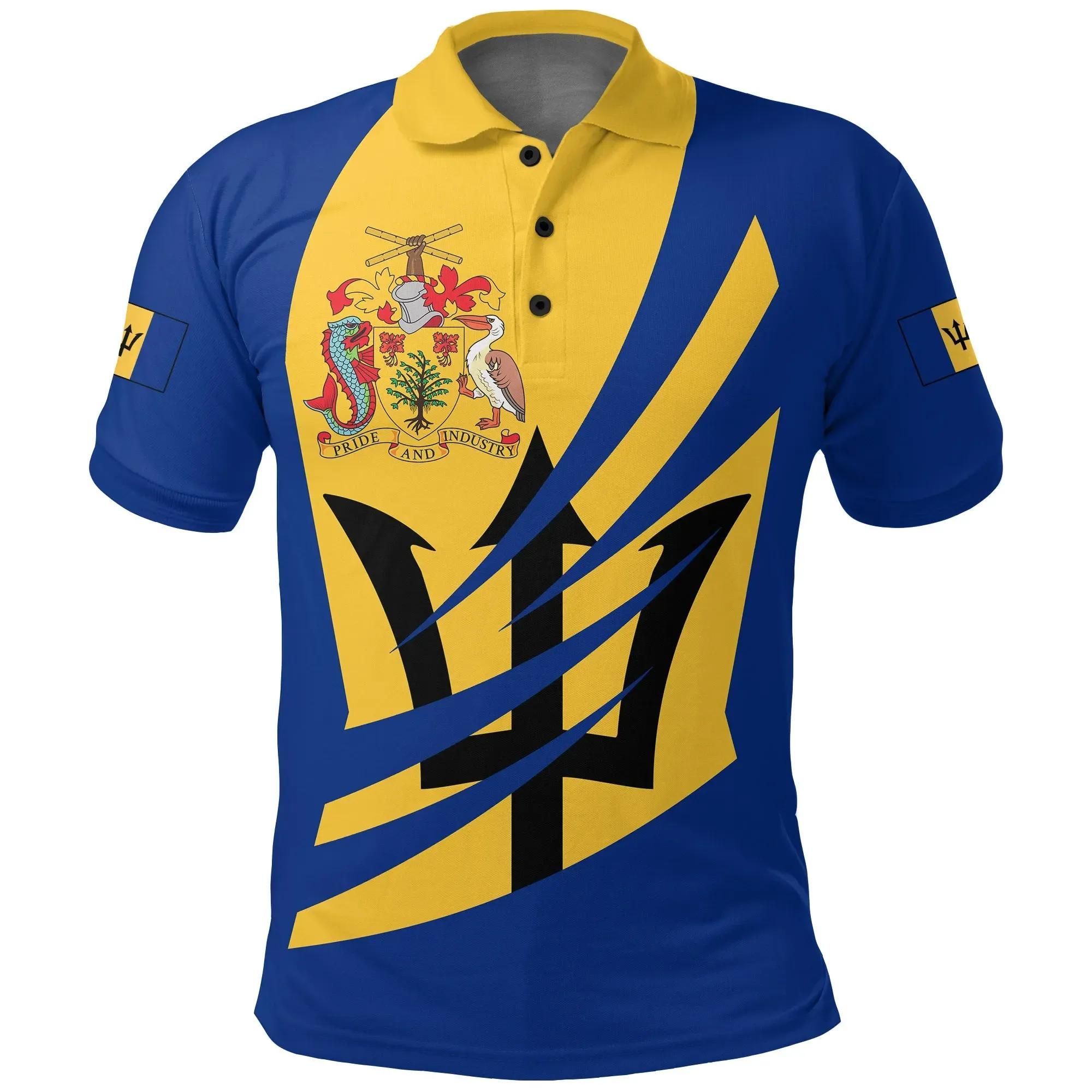 Babardos Polo Shirt Coat Of Arms BinCjou A15 Babardos Polo Shirt Coat Of Arms BinCjou A15