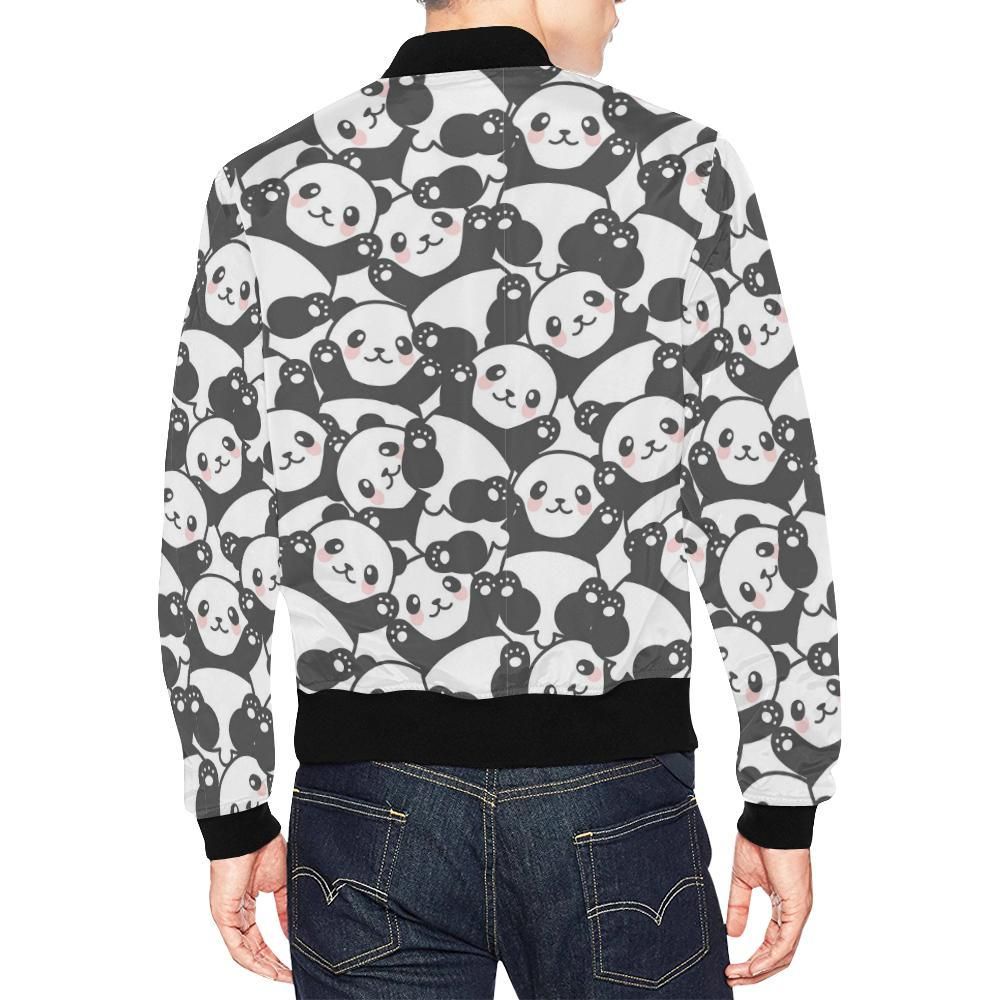 Baby-Panda-Pattern-Print-Mens-Bomber-Jacket-2