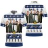 Backstreet Boys Christmas Knitting Pattern Fan Quilt Blanket 3D Polo Shirt