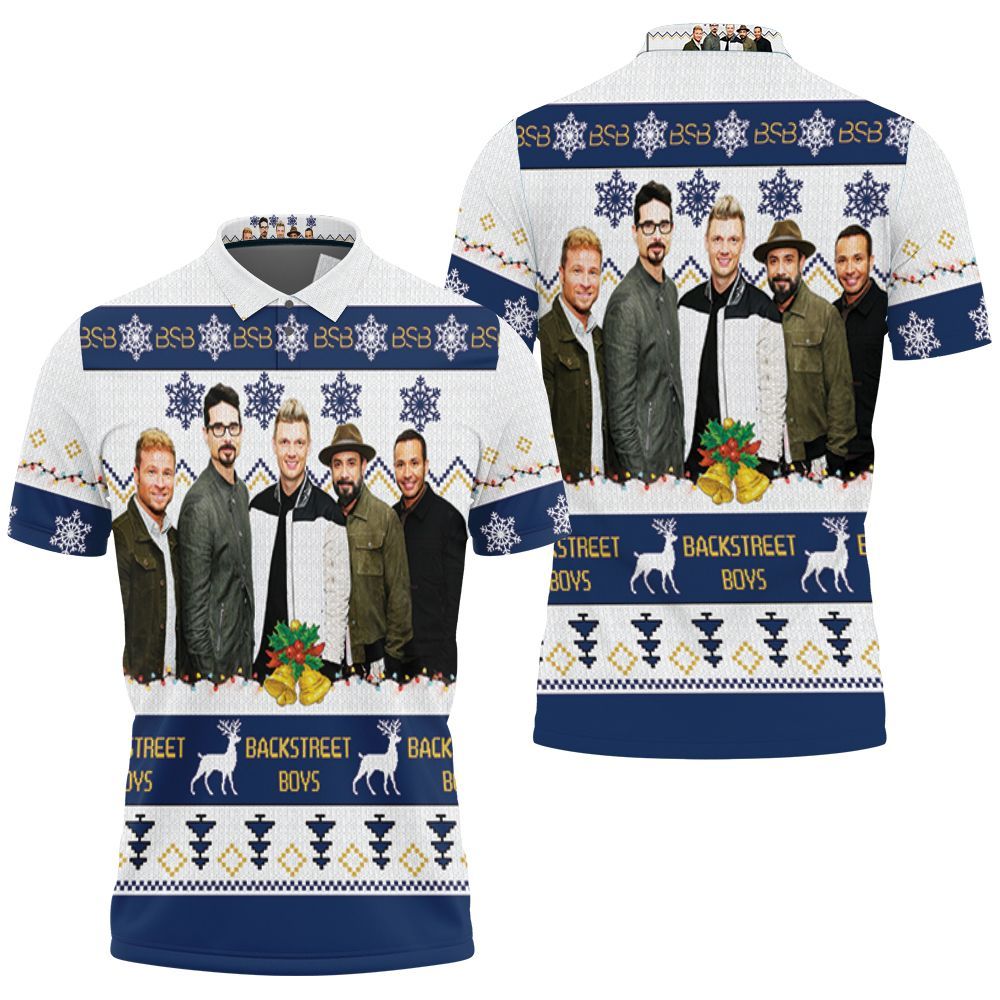 Backstreet Boys Christmas Knitting Pattern Fan Quilt Blanket 3D Polo Shirt Backstreet Boys Christmas Knitting Pattern Fan Quilt Blanket 3D Polo Shirt