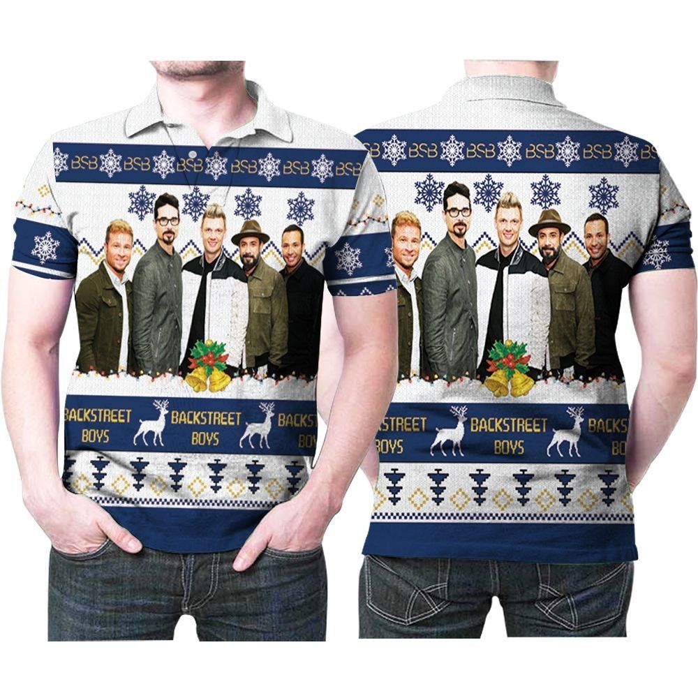 Backstreet Boys Christmas Knitting Pattern Fan Quilt Blanket 3D Polo shirt Backstreet Boys Christmas Knitting Pattern Fan Quilt Blanket 3D Polo shirt