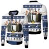 Backstreet Boys Christmas Knitting Pattern Fan Quilt Blanket 3d Bomber Jacket