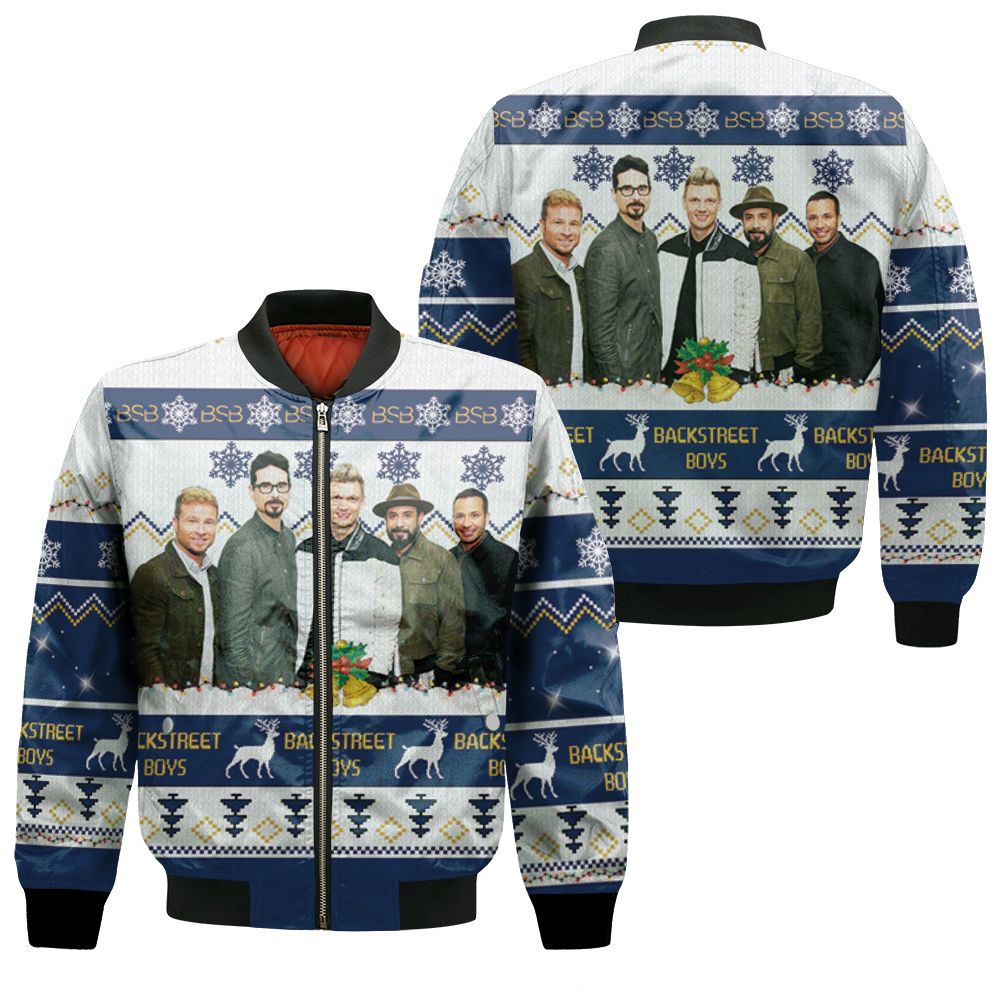 Backstreet Boys Christmas Knitting Pattern Fan Quilt Blanket 3d Bomber Jacket Backstreet Boys Christmas Knitting Pattern Fan Quilt Blanket 3d Bomber Jacket