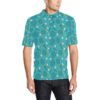 Badminton Pattern Print Design 06 Men Polo Shirt