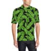 Banana Leaf Pattern Print Design Bl01 Men Polo Shirt