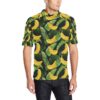 Banana Pattern Print Design Ba01 Men Polo Shirt