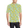 Banana Pattern Print Design Ba04 Men Polo Shirt