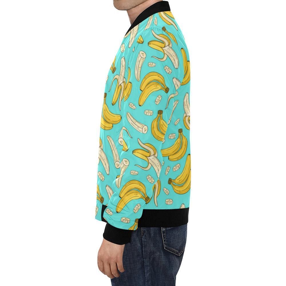 Banana-Pattern-Print-Mens-Bomber-Jacket-1