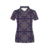 Bandana Print Design Lks3012 Women'S Polo Shirt