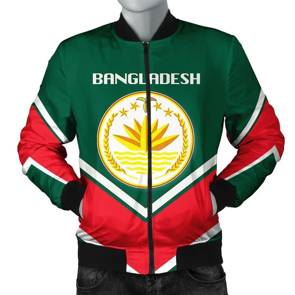 Bangladesh Coat Of Arms Men Bomber Jacket Lucian Style J5W Bomber Jacket Bangladesh Coat Of Arms Men Bomber Jacket Lucian Style J5W Bomber Jacket