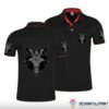 Baphomet Goat Polo Shirt Nhd