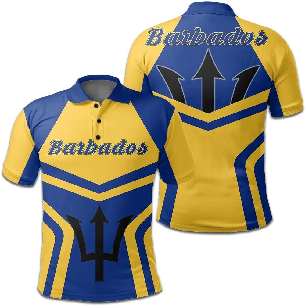 Barbados Coat Of Arms Polo Shirt My Style J75 Barbados Coat Of Arms Polo Shirt My Style J75