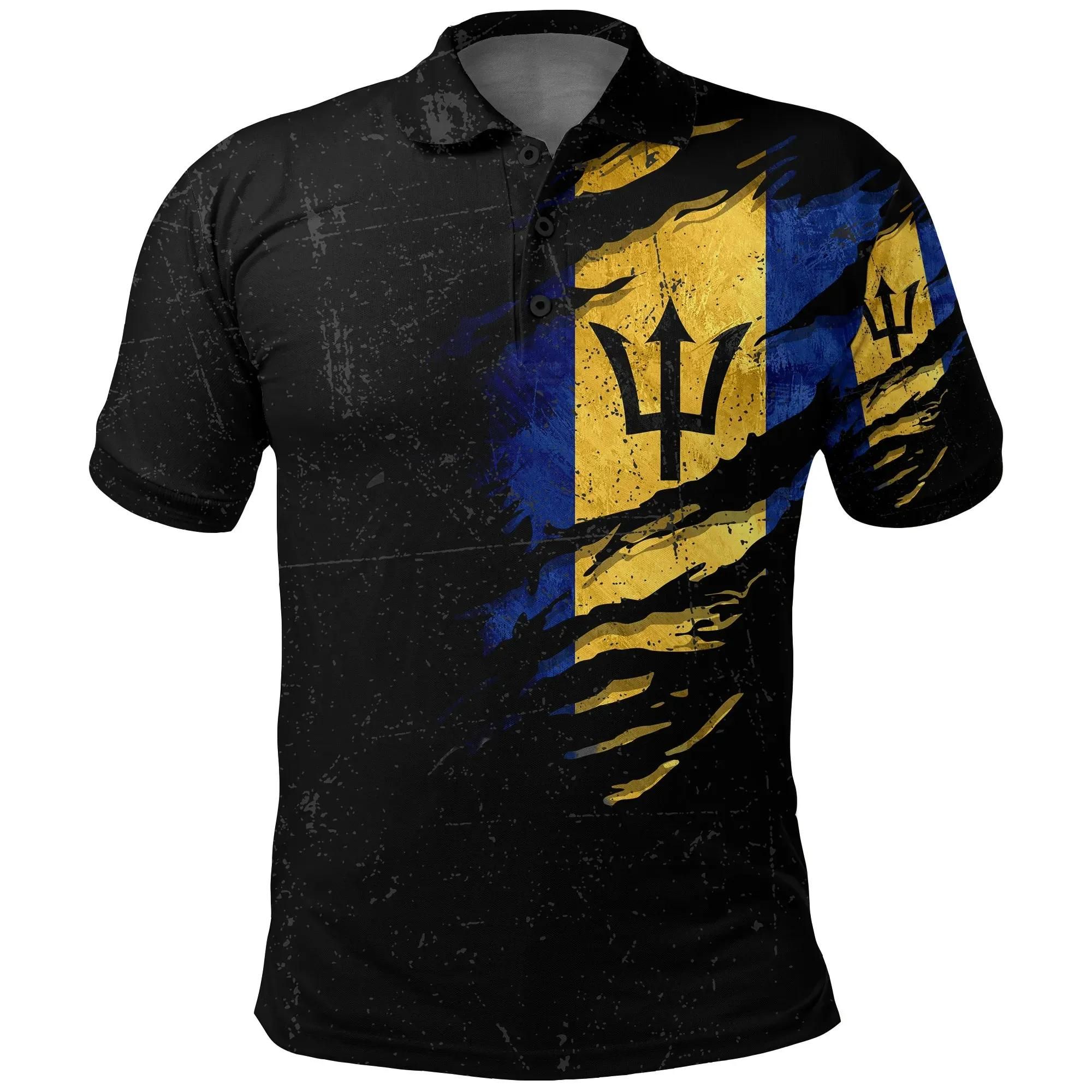 Barbados In Me Polo Shirt - Special Grunge Style A31 Barbados In Me Polo Shirt - Special Grunge Style A31