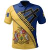Barbados Polo Shirt Coat Of Arms TH4