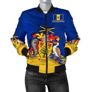 Barbados Special Women's Bomber Jacket A7 Bomber Jacket