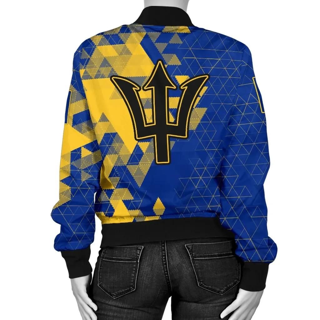 Barbados-Womens-Bomber-Jacket-National-Flag-Polygon-Style-BN15-Bomber-Jacket-1