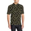 Baroque Golden Pattern Print Design 01 Men Polo Shirt