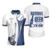 Baseball And Beer That'S Why I'M Here Polo Shirt #V