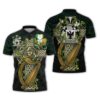 Basile Irish Family Crest Polo Shirt