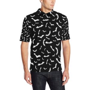Bat Pattern Print Design 05 Men Polo Shirt