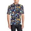 Beach Themed Pattern Print Design 04 Men Polo Shirt
