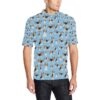 Beagle Pattern Print Design 03 Men Polo Shirt