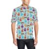 Bear Cute Pattern Print Design 03 Men Polo Shirt