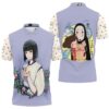 Beautiful Nigihayami Kohaku Nushi Flower Spirited Away Ghibli Studio Anime Fan Polo Shirt