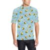 Bee Pattern Print Design Bee03 Men Polo Shirt