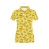 Bee With Honeycomb Print Design Lks302 Women'S Polo Shirt