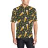Beer Iris Pattern Print Design 02 Men Polo Shirt