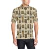Beer Pattern Print Design 04 Men Polo Shirt