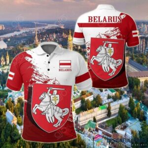 Belarus Symbol Pahonia Polo Shirt Nhd