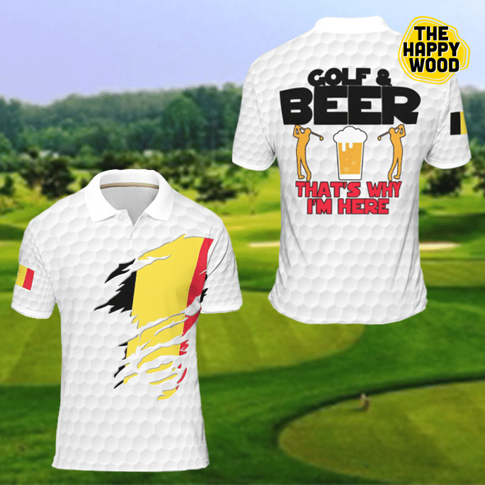 Belgium Golf Polo Shirt Belgium Golf Polo Shirt