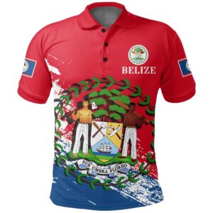Belize Special Polo Shirt - Red A7